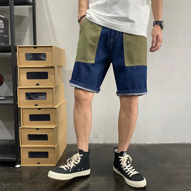 Denim Casual Street Shorts
