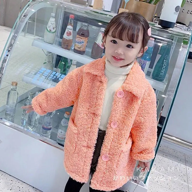 Thick Mid-length Wool Coat