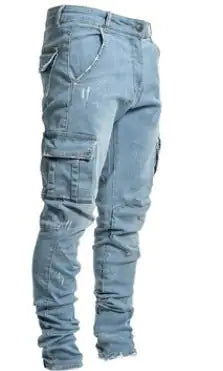 Side Pockets Skinny Jeans