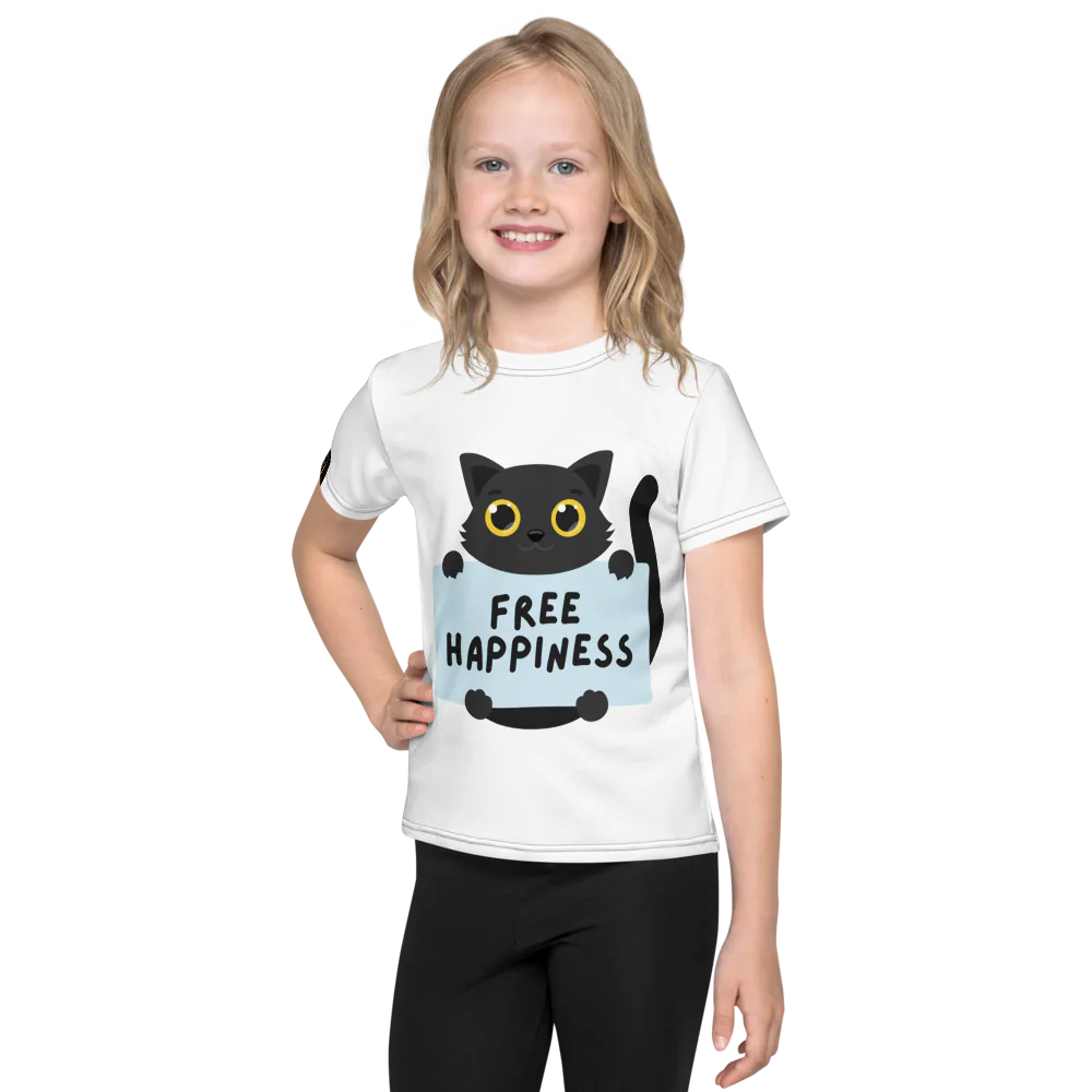 Print Kids Crew Neck