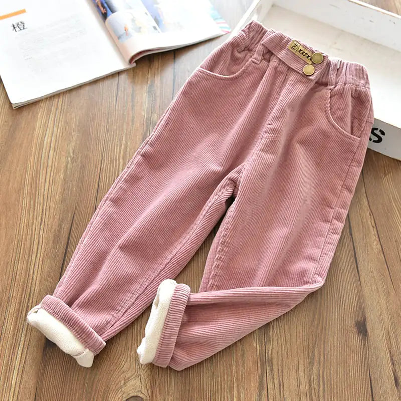 Thick Corduroy Winter Trousers