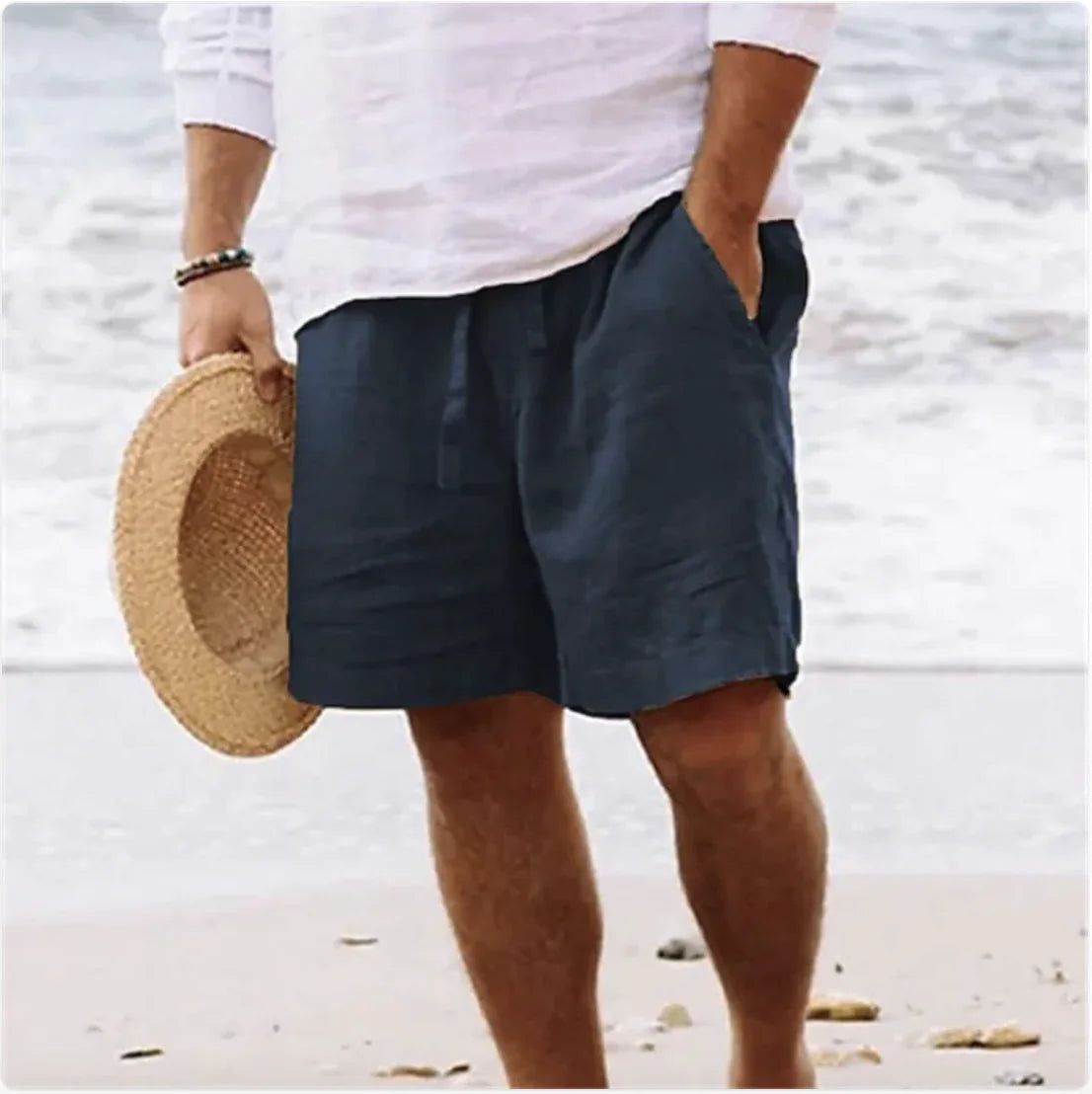 Cotton Linen Shorts