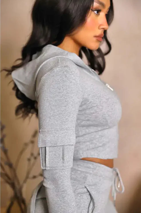 High-Waist Cargo Pants