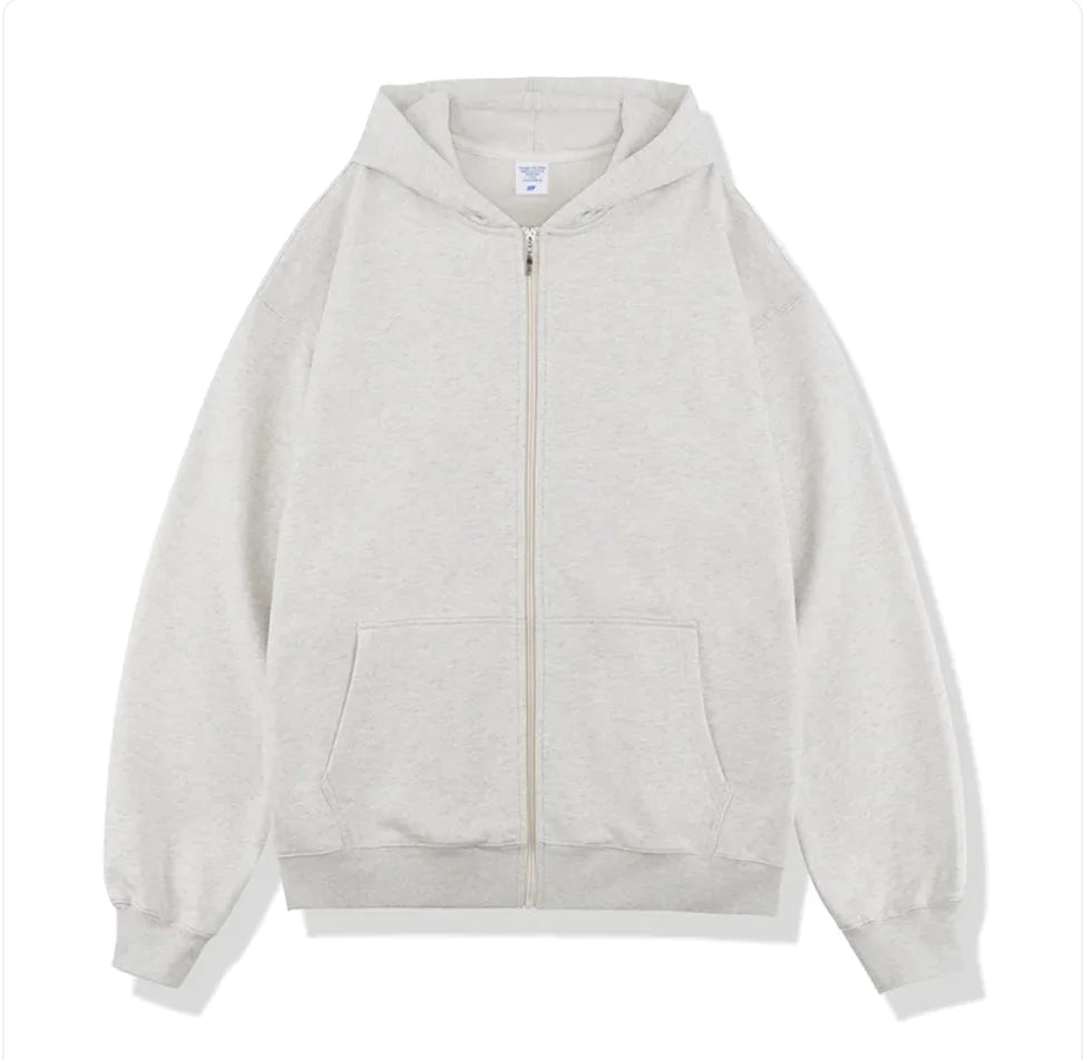 Hooded Zipper Sweater