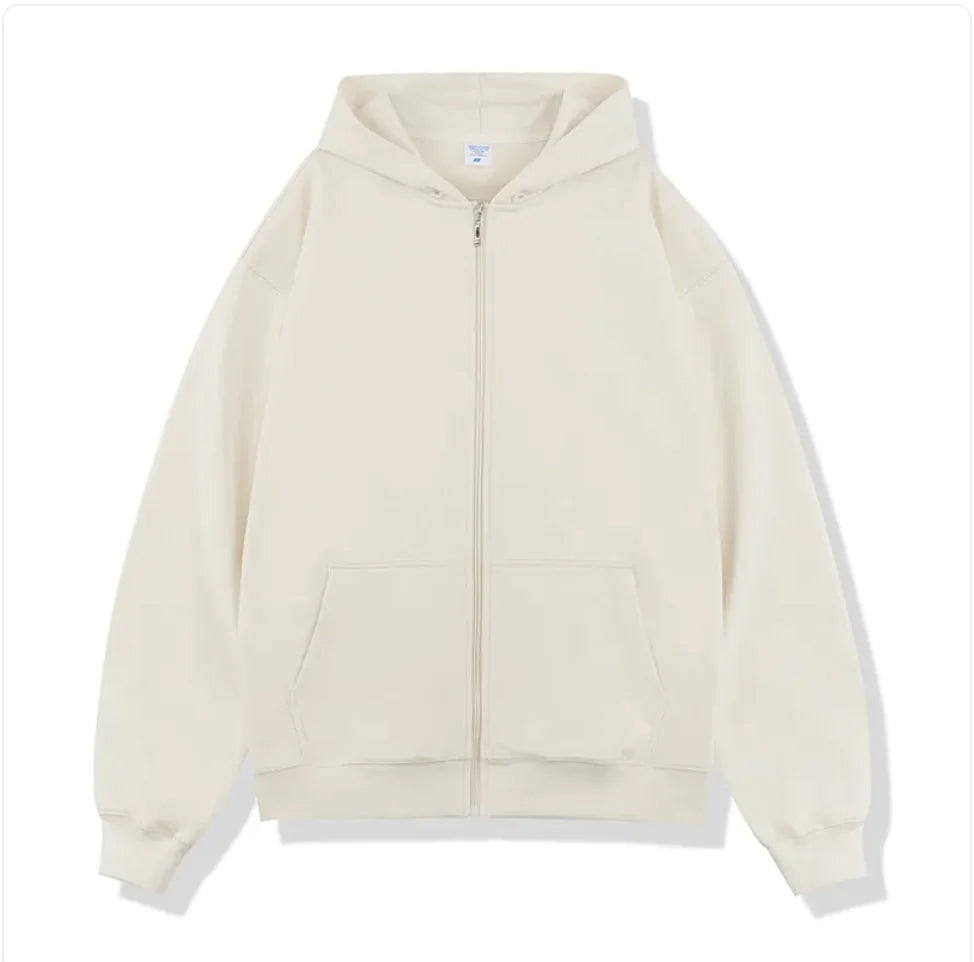 Hooded Zipper Sweater