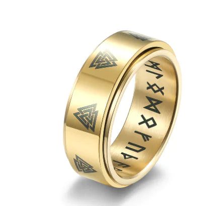 Rotatable Triangle Ring