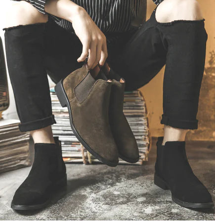 Leather Ankle Boots