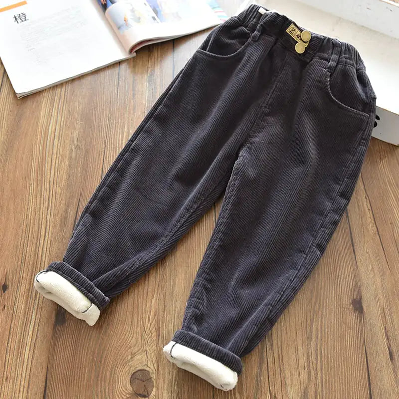 Thick Corduroy Winter Trousers