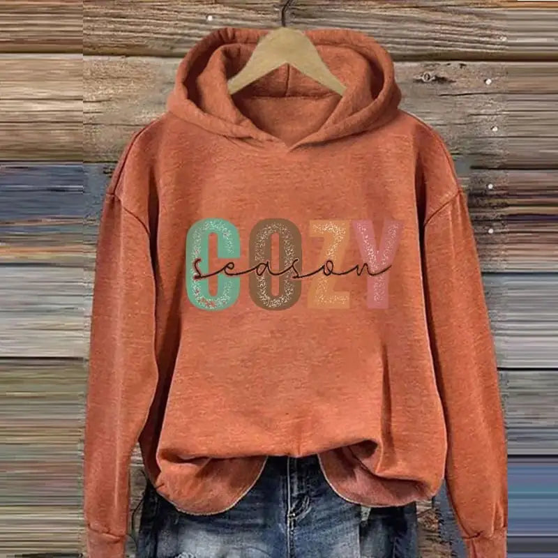 Autumn Digital Print Pullover