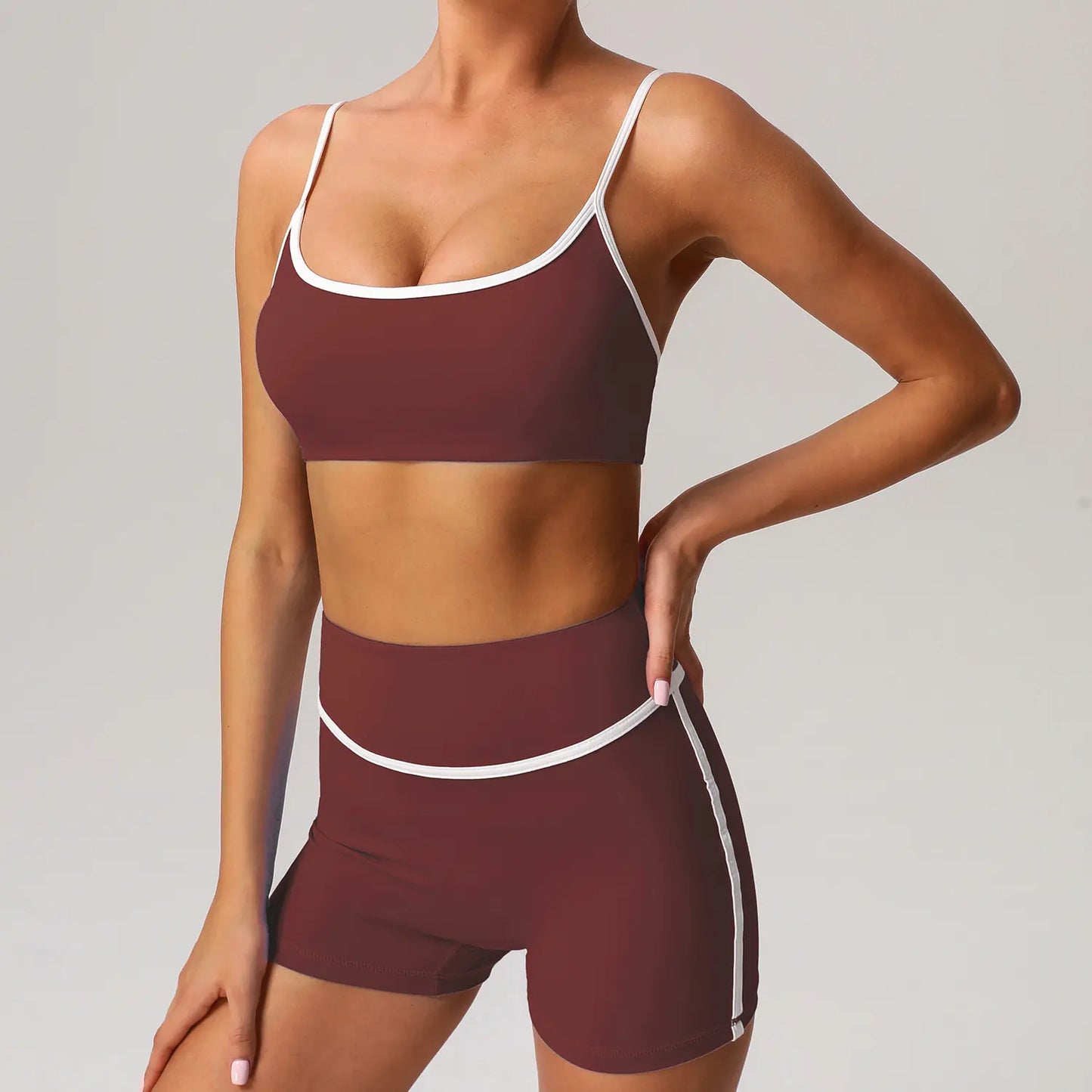 Contrast Sports Set
