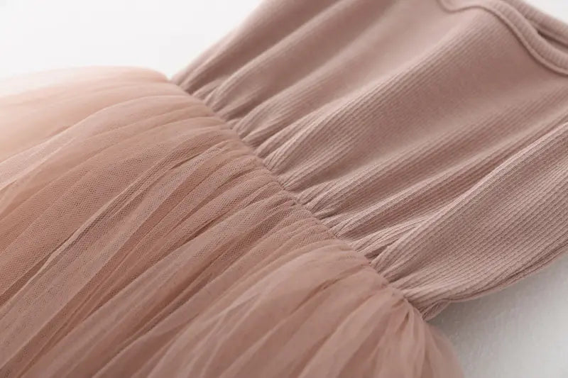 Layered Tulle Princess Dress