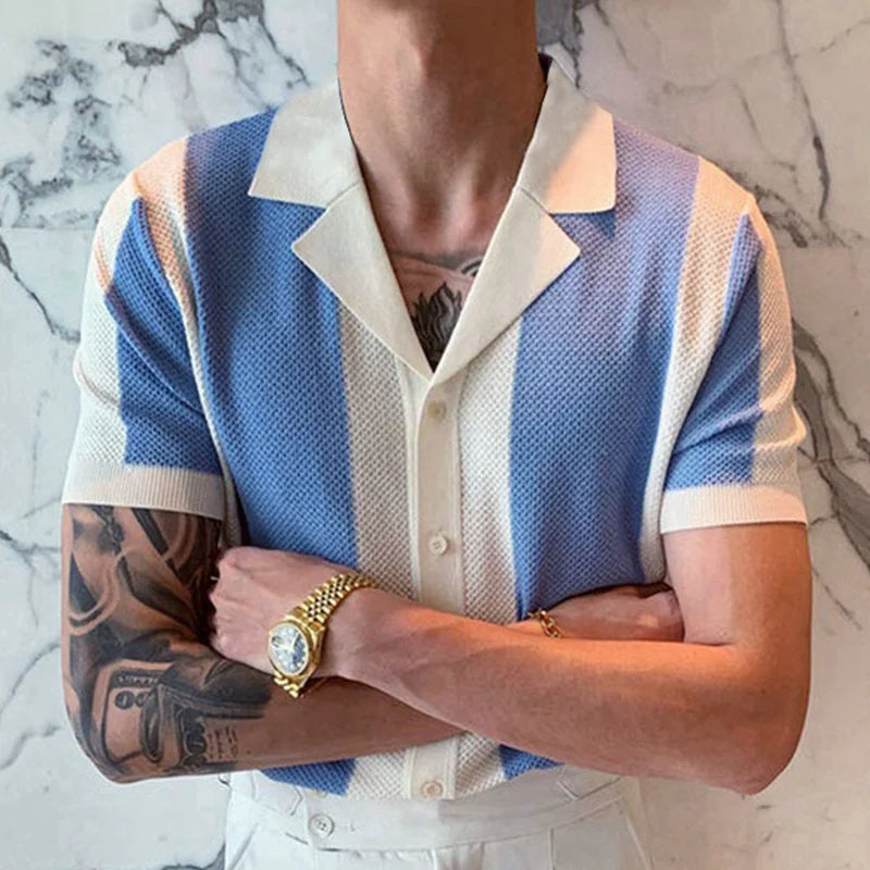 Shirt Collar Sweater