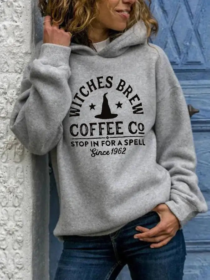 Autumn Digital Print Pullover