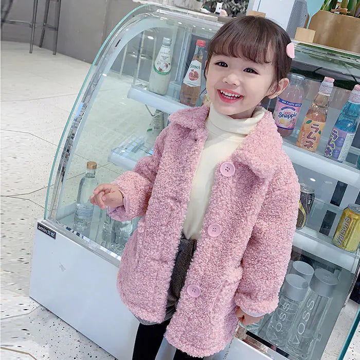 Thick Mid-length Wool Coat