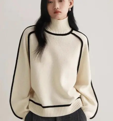 Turtleneck Pullover Sweater