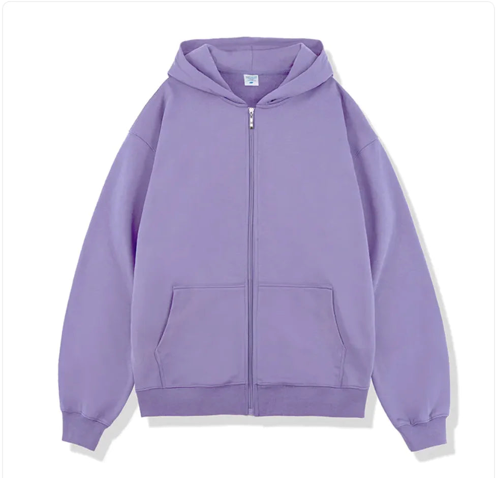 Hooded Zipper Sweater