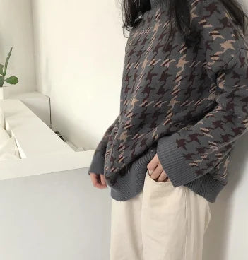 Vintage Colorblock Sweater