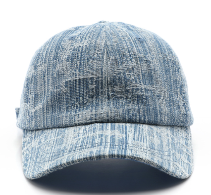 Blue Striped Baseball Cap