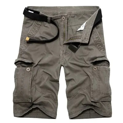 Multi Pocket Cargo Shorts