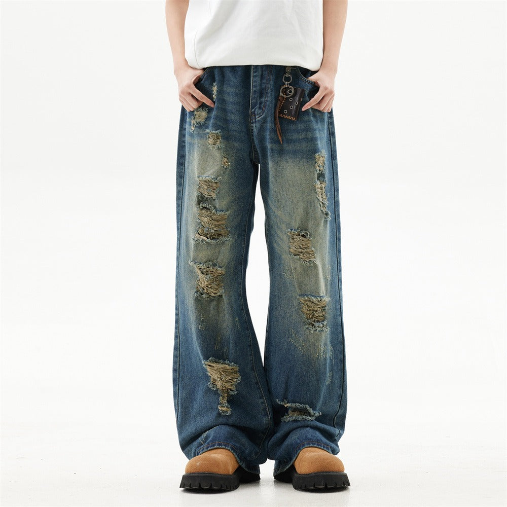 Baggy Denim Trousers