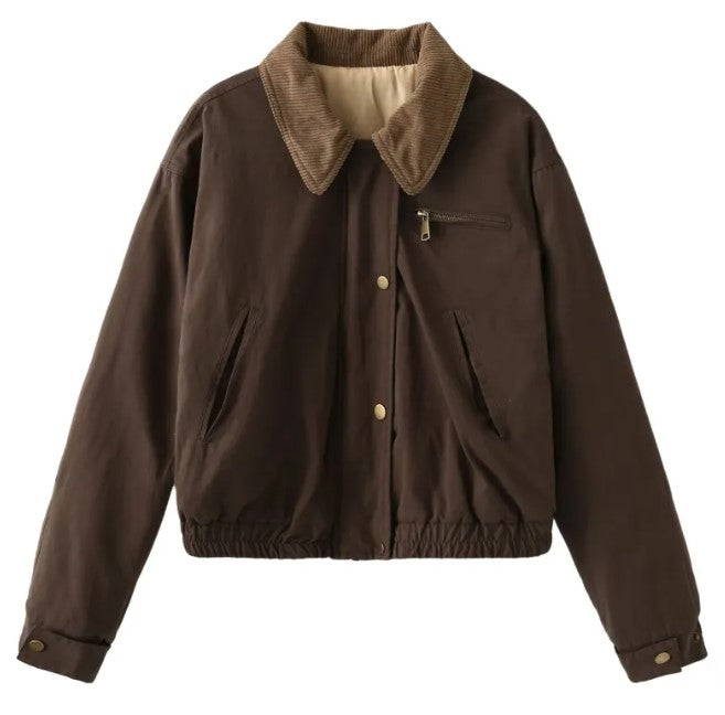 Bomber Puffer Jacket