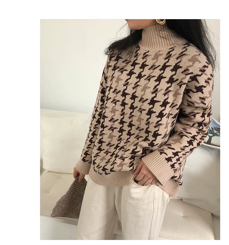 Vintage Colorblock Sweater