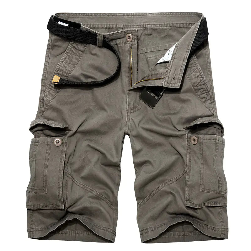 Multi Pocket Cargo Shorts