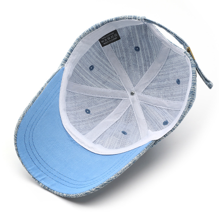 Blue Striped Baseball Cap