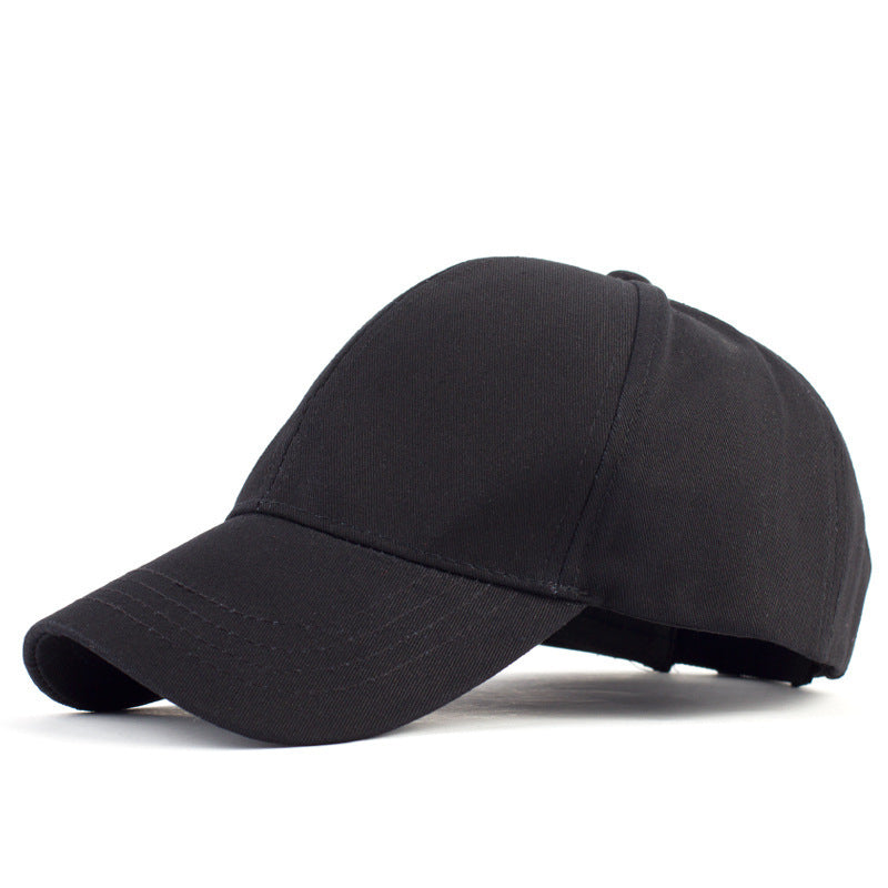 Cotton Ponytail Baseball Cap