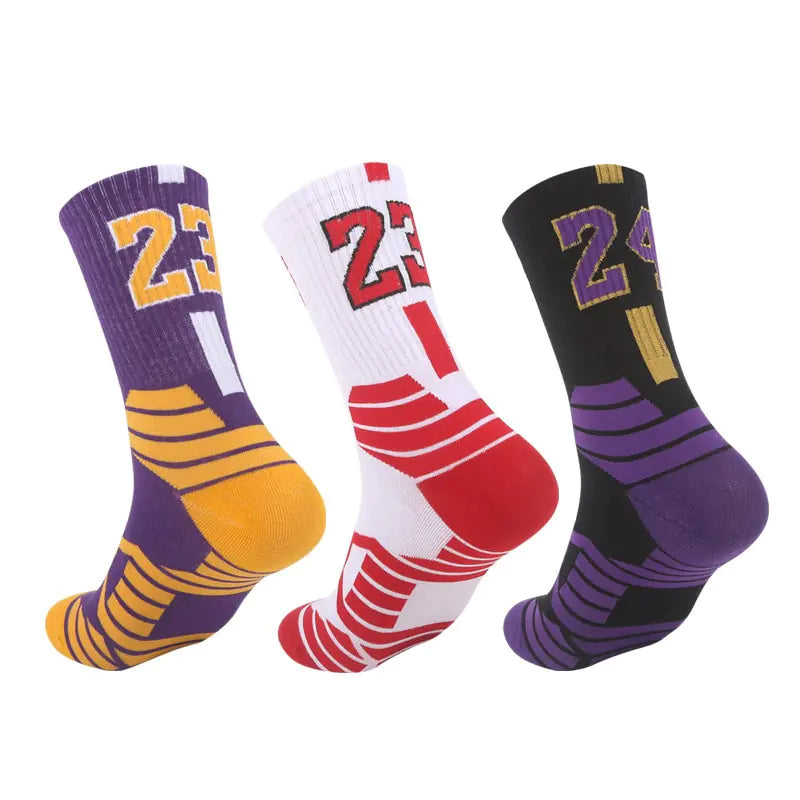 Breathable Non-Slip Professional Basketball Socks