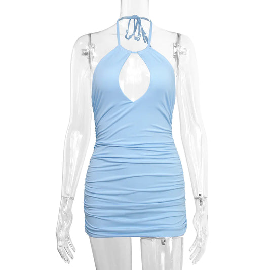 Lace-Up Neck