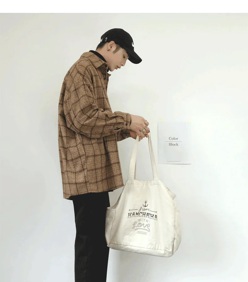 Vintage Plaid Wool Jacket