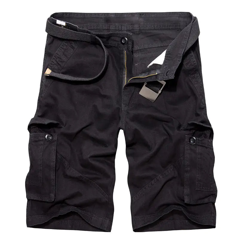 Multi Pocket Cargo Shorts