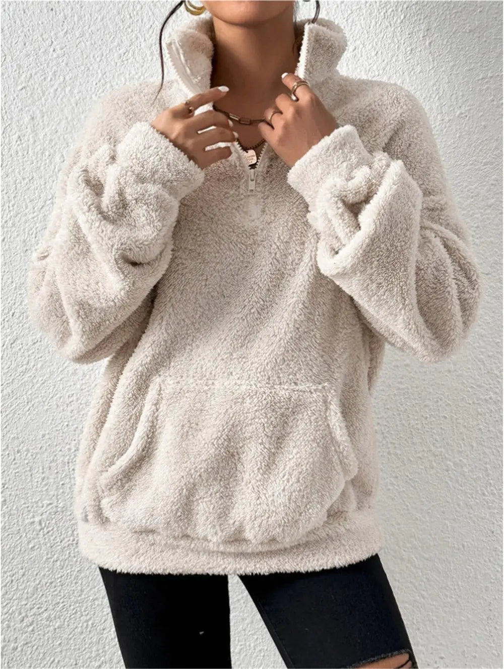 Stand Collar Sweater