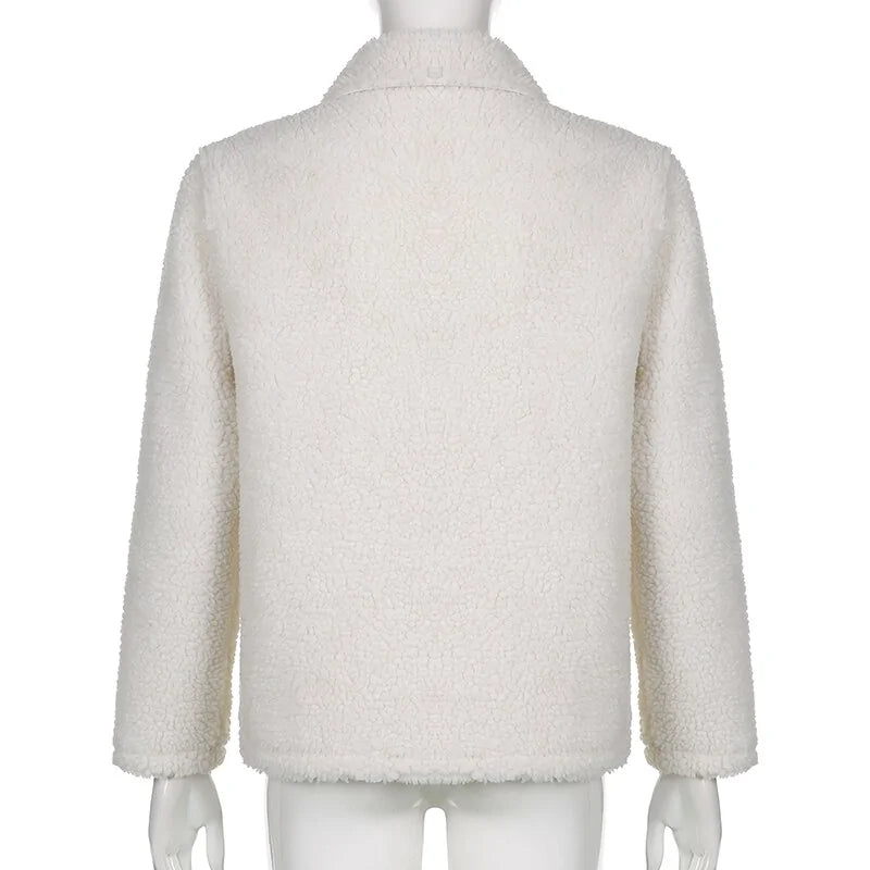 White Winter Jacket Women