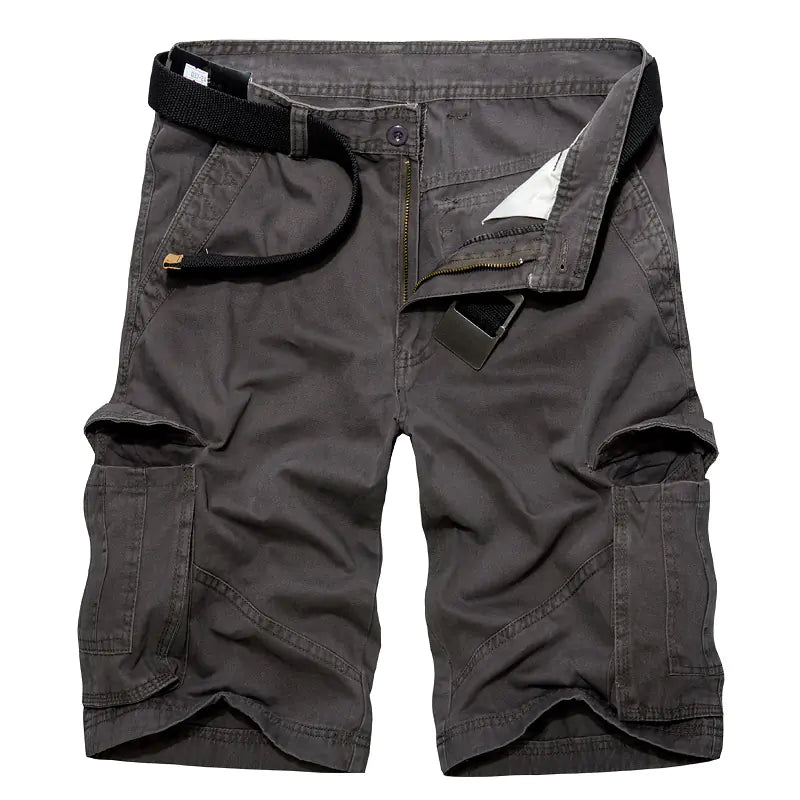 Multi Pocket Cargo Shorts