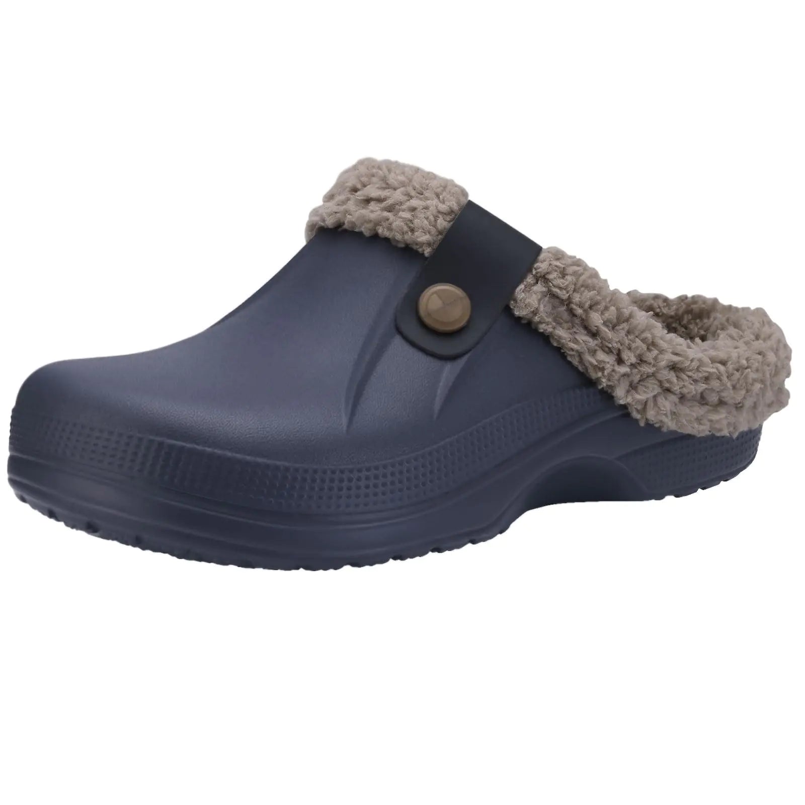 Beslip Classic Fur Lined Clogs Waterproof Winter Fuzzy Slippers