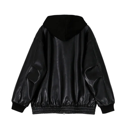 Hooded Leather Jackets