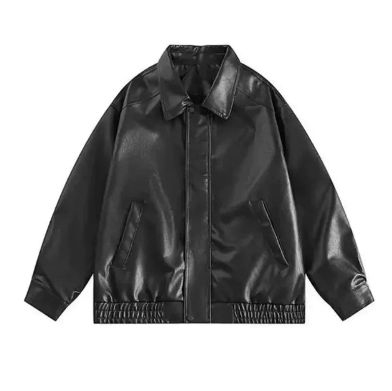 Women's Vintage Faux Leather Jacket