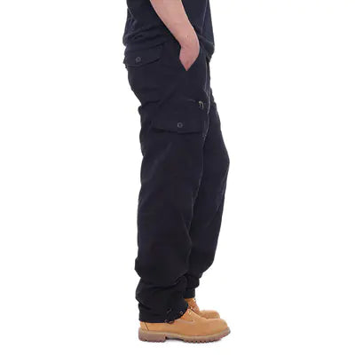 Casual Elastic Waist Pants