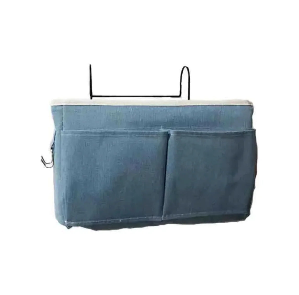 Bedside Fence Storage Box Basket Hanging Bag