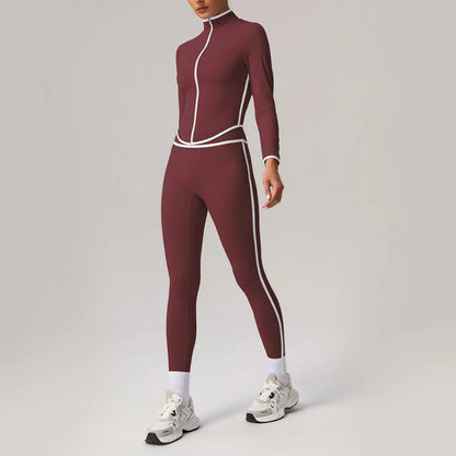 Contrast Sports Set