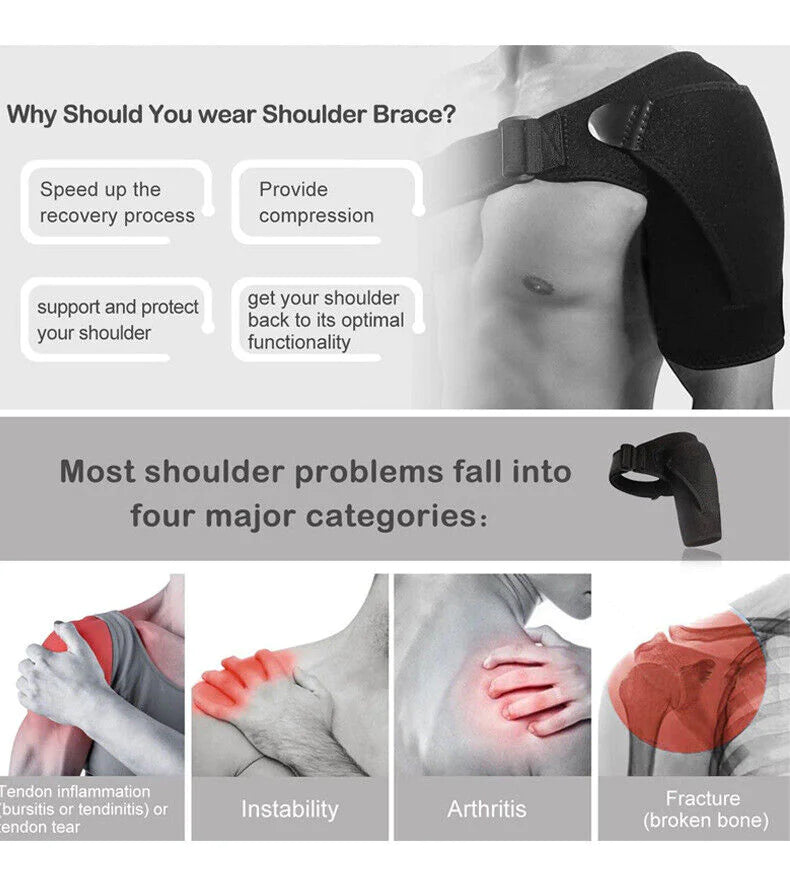 Shoulder Brace Support Compression Sleeve