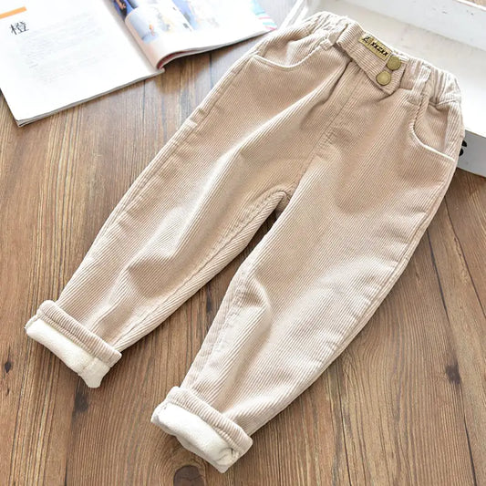 Thick Corduroy Winter Trousers