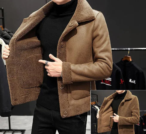 Button Closure Reversible Jacket
