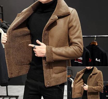 Button Closure Reversible Jacket