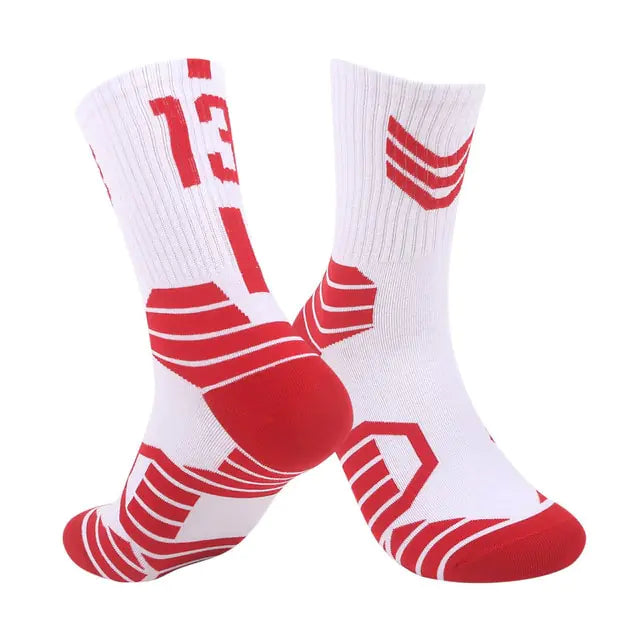 Breathable Non-Slip Professional Basketball Socks