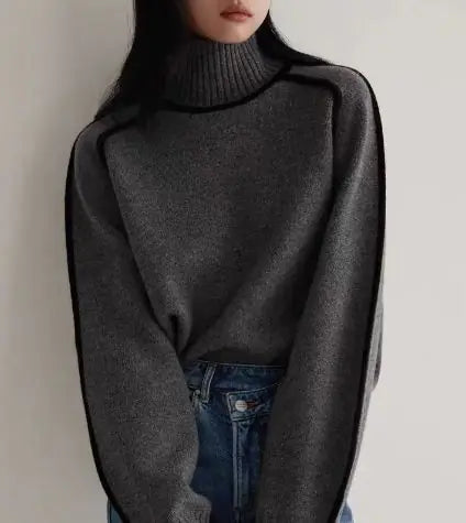 Turtleneck Pullover Sweater