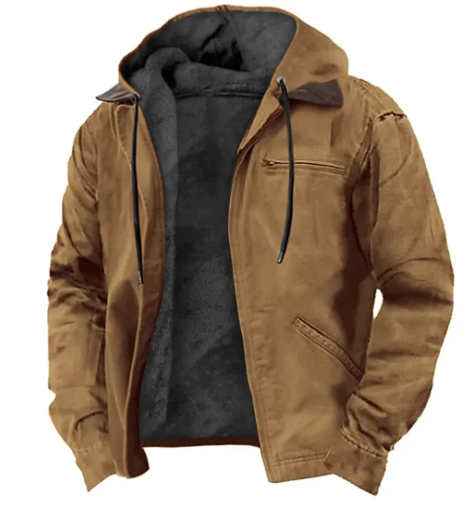 Hooded Cotton-Padded Jacket