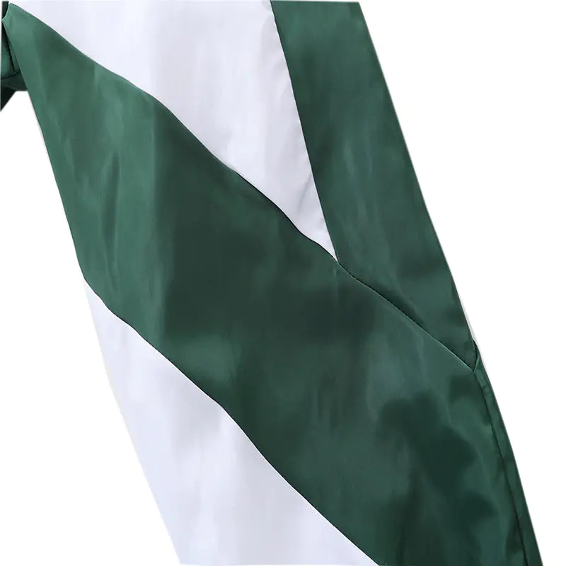 Patchwork Bomber Jacket